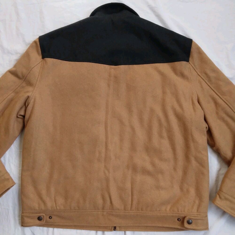 Vintage Cripple Creek Jacket Wool Blend Western Southwestern Rodeo USA Mens XXL - Picture 12 of 13